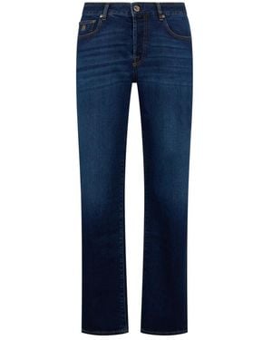 Moorer Straight Jeans - Blue