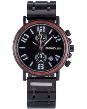 Edenholzer Moorea Watch - Zwart