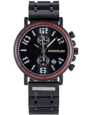 Edenholzer Moorea Uhr - Schwarz