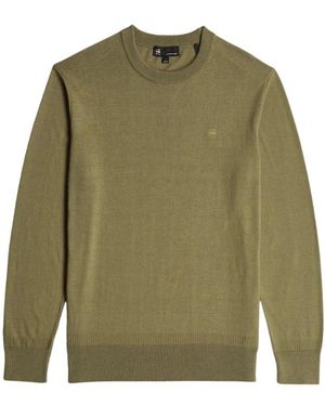G-Star Rundhals-Strickware - Grün