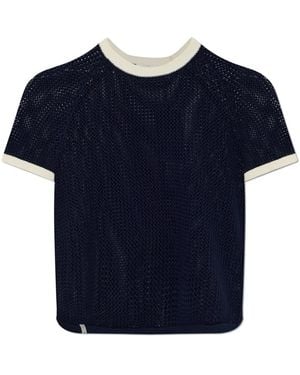 The Upside Fenway Jordan Knit Tee - Blau