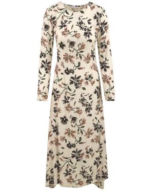 Mar De Margaritas Midi Dresses - Natural
