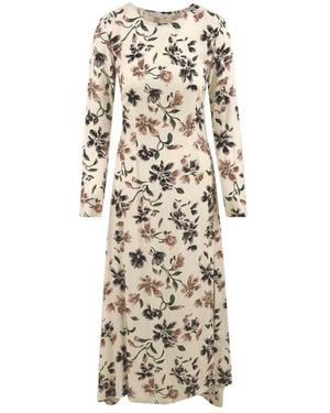 Mar De Margaritas Midi Dresses - Natural