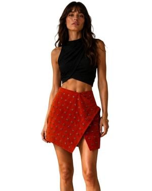 Balmain Short Skirts - Rot