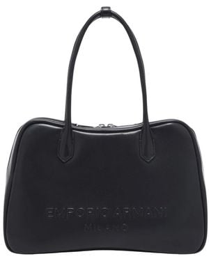 Emporio Armani Tote Bags - Black