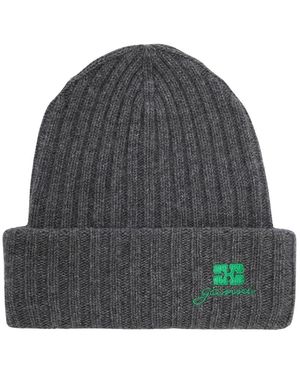 Ganni Beanies - Grey