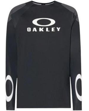 Oakley Long Sleeve Training Tops - Nero
