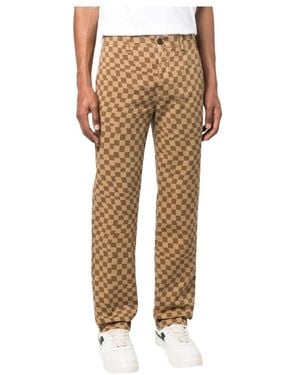Incotex Straight Trousers - Natural
