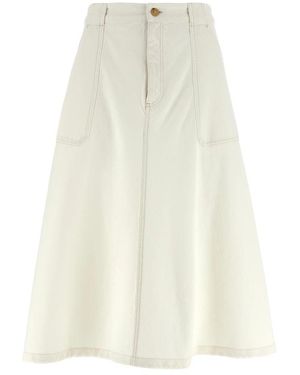A.P.C. Midi Skirts - White