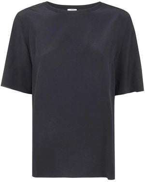 JOSEPH T-Shirt Met Ronde Hals - Zwart