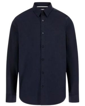 Guess Poplin Overhemd - Blauw