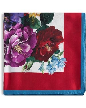 Dolce & Gabbana Silky Scarves - Red