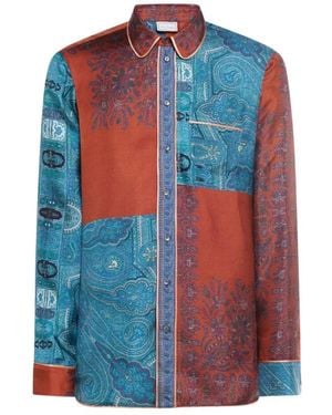 Pierre Louis Mascia Casual Shirts - Blue
