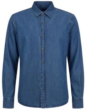 Peserico Denim Shirts - Blue