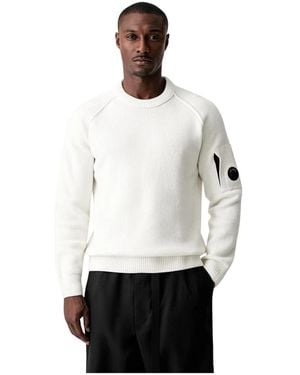 C.P. Company Round-Neck Knitwear - Blanco