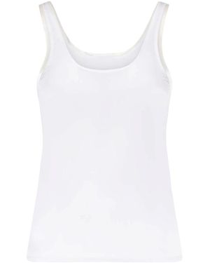 Genny Sleeveless Tops - Bianco