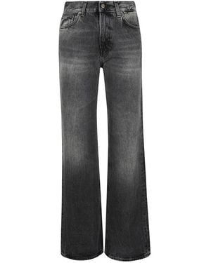 Haikure Flared Jeans - Gris