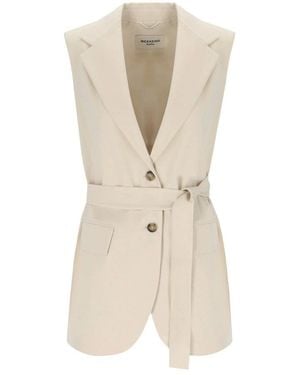 Weekend by Maxmara Waistcoats - Natural