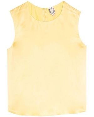Ines De La Fressange Paris Sleeveless Tops - Jaune