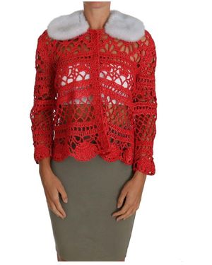 Dolce & Gabbana Cardigans - Rouge