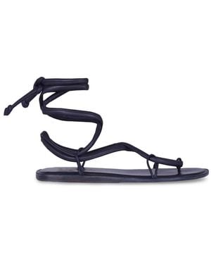 Cortana Flat Sandals - Blue