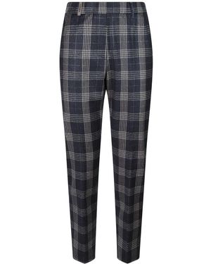Peserico Slim-Fit Broeken - Grijs