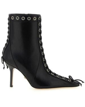 Mach & Mach Heeled Boots - Black