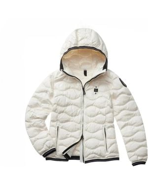 Blauer Winter Jackets - Metallizzato