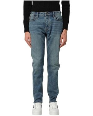 Emporio Armani Slim-Fit Jeans - Blue