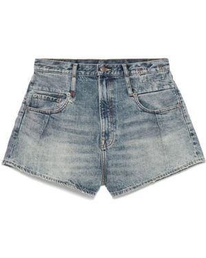 R13 Denim Shorts - Blue
