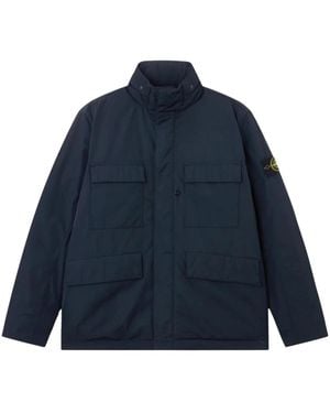 Stone Island Light Jackets - Bleu