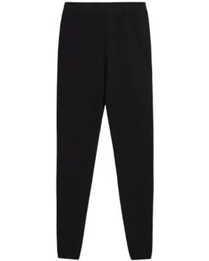 Max Mara Slim-Fit Trousers - Black