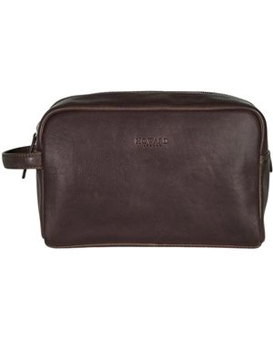 Howard London Toilet Bags - Brown