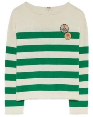 Five Jeans Round-Neck Knitwear - Green