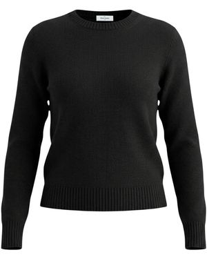 Gran Sasso Round-Neck Knitwear - Black