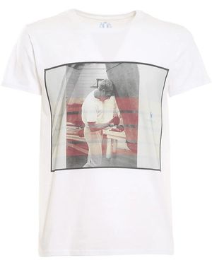 Equipe 55 Tops ,Wit ,Katoen Elite 55 Wit Katoenen T-Shirt