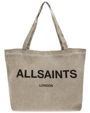 AllSaints Underground Tote - Mettallic