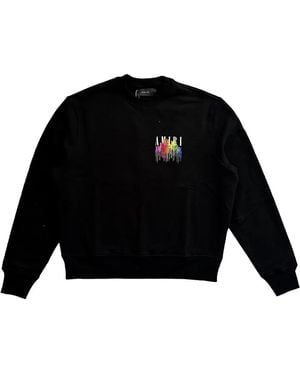 Amiri Ma Drip Collage Crewneck - Zwart