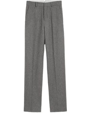 Ami Paris Straight Pants - Gray
