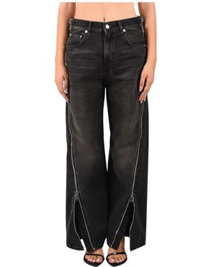 Haikure Wide Jeans - Nero