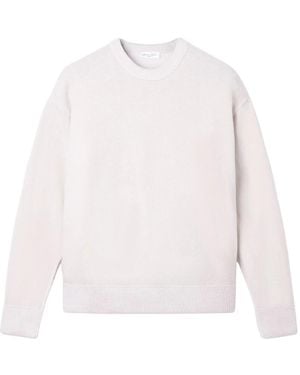 Roberto Collina Oversize Kaschmir Sweatshirt Vanise - Weiß