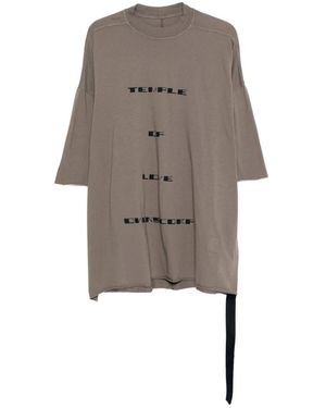 Rick Owens T-Shirts - Grey