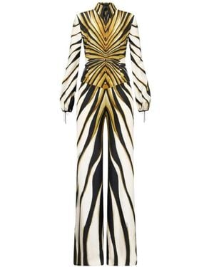 Roberto Cavalli Jumpsuits - Metallic