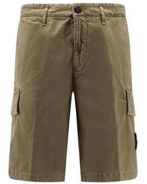 Stone Island Cargo Shorts - Groen