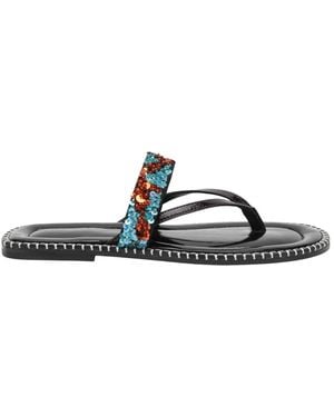 Dries Van Noten Flip Flops - Azul