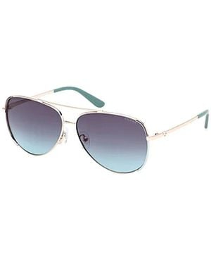 Guess Moderne Pilotenbrille - Mettallic