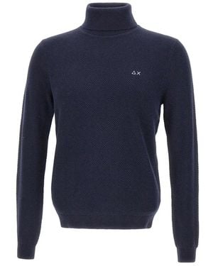 Sun 68 Turtlenecks - Blue