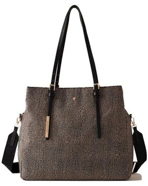 Borbonese Shopping Bags - Black