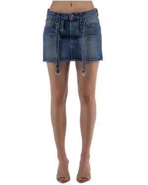 Off-White c/o Virgil Abloh Denim Skirts - Blu