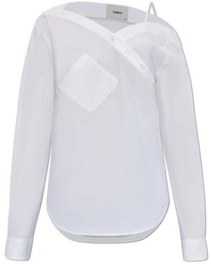 Coperni Shirt Met Zak - Wit